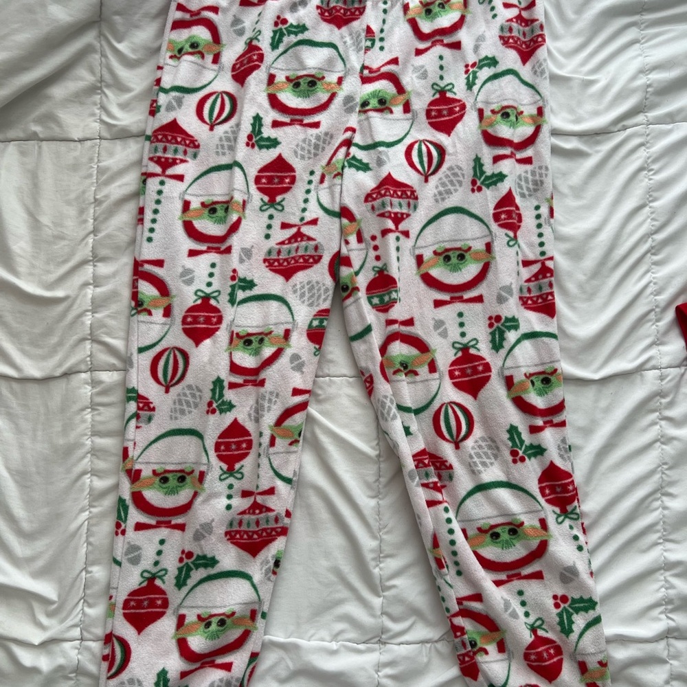 Christmas Yoda PJ Set